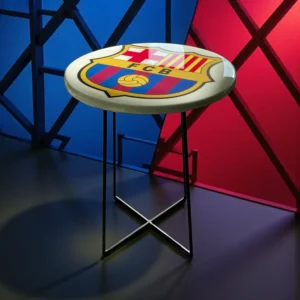 Stolik Kawowy FC Barcelona – Design, Pasja i Piłkarska Legendy w Twoim Salonie - 50 cm
